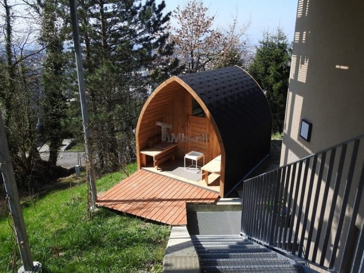 Wood Outdoor Igloo Sauna, Stephan, Schwarzach, Austria
