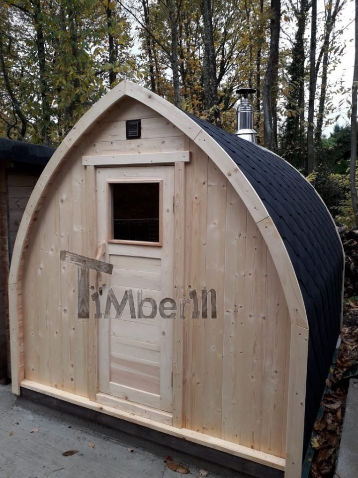 Outdoor Garden Sauna Igloo Design, Jolyon, Kent, U K (1)