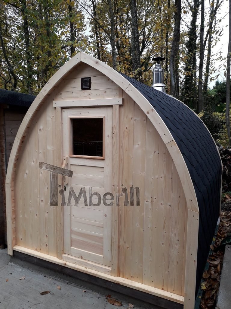 Outdoor Garden Sauna Igloo Design Jolyon Kent U.K 1