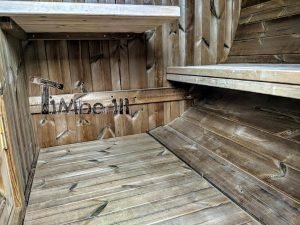 Oval Wooden Outdoor Sauna (19)