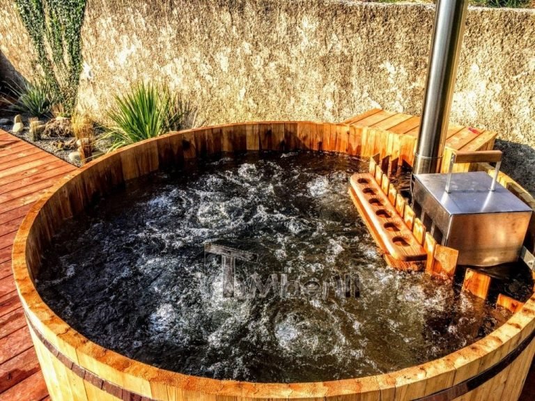 Wooden hot tubs for sale UK 2023 Round outdoor hot tubs