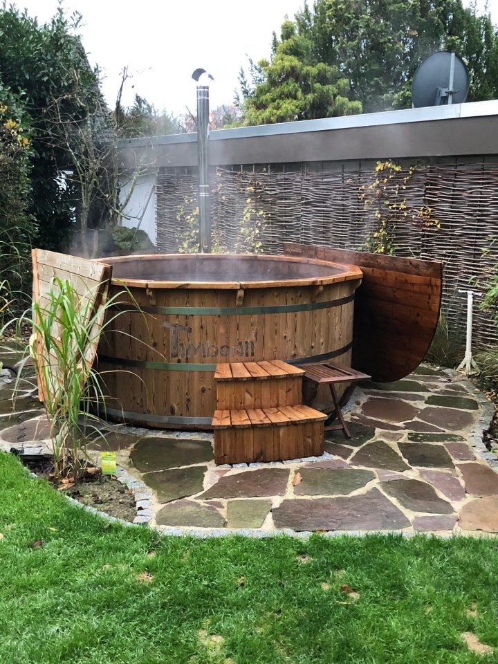 Wooden Hot Tub Possible With Jets Deluxe Thermowood, Cornelia, Ratingen, Germany (1)