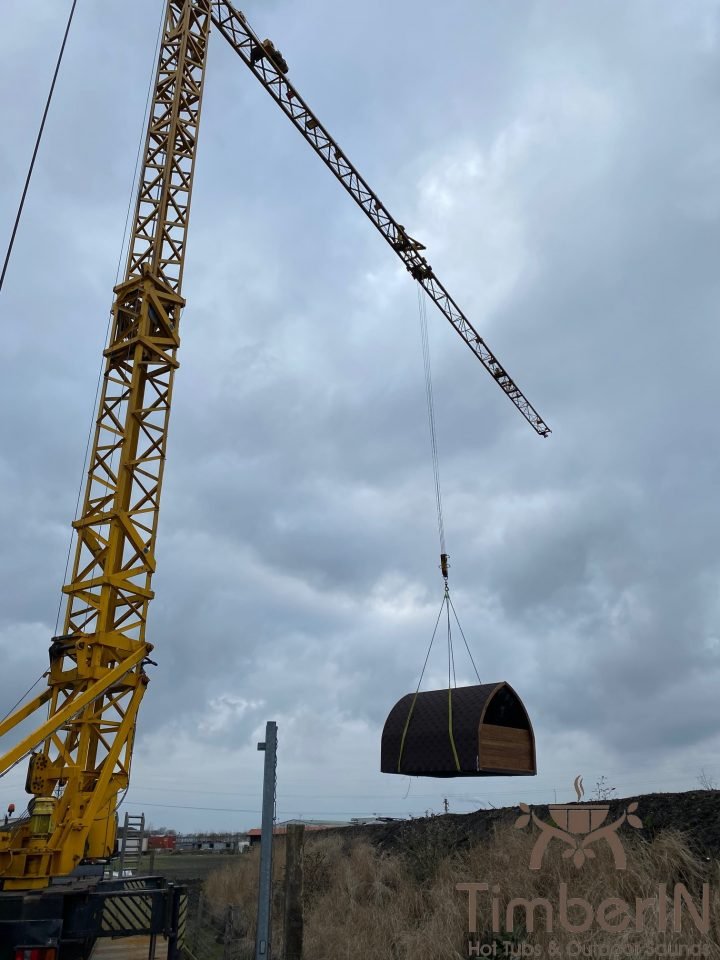 Outdoor garden sauna pod – iglu, arend jan, heerhugowaard, netherlands (1)