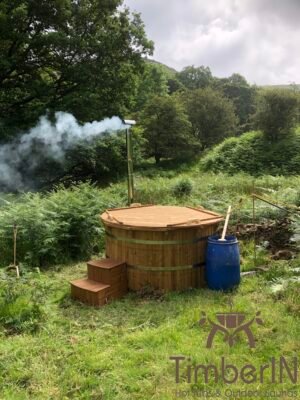 Wooden hot tub possible with jets deluxe thermowood, robert, hope valley, united kingdom (2)