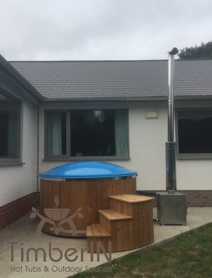 6 – 8 person outdoor hot tub with external heater (3)