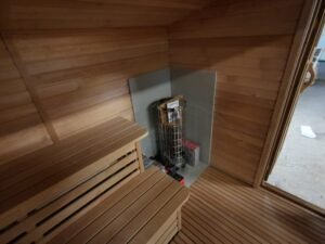 Stock model modern outdoor garden sauna (5)