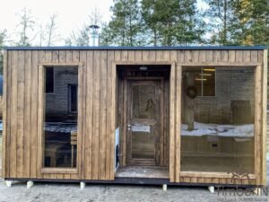 Modern outdoor garden sauna (10)