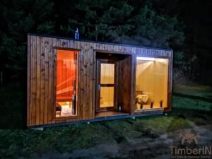 Modern outdoor garden sauna (4)