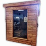 Stock modern sauna