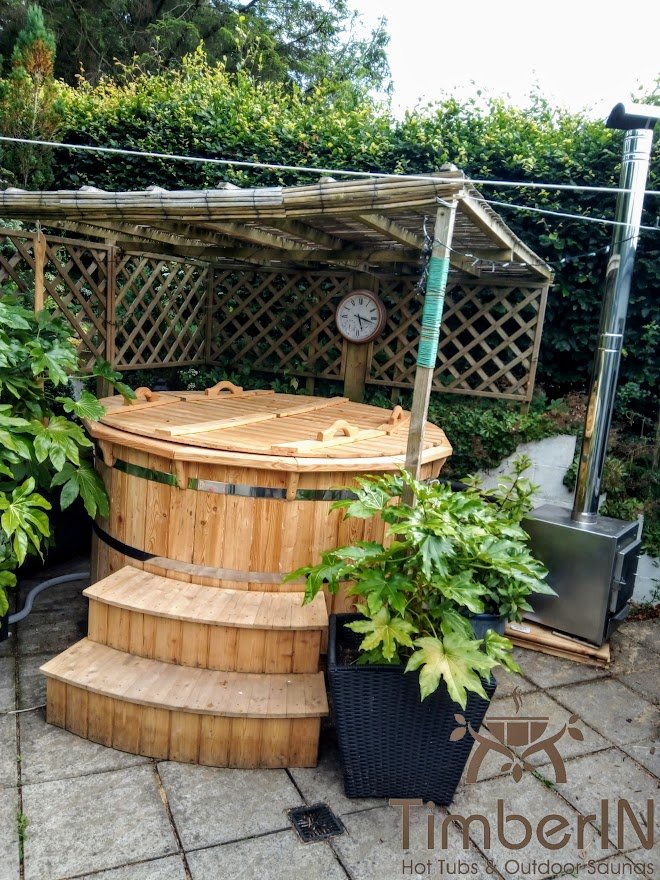 Wooden hot tub spruce – larch 1