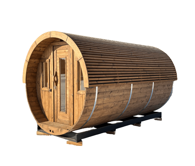 Outdoor round barrel sauna for sale [UPDATED] TimberIN