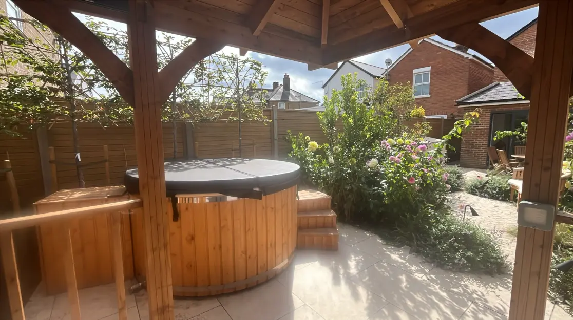 Showroom 1 TimberIN electric wooden hot tub hosted by Mr Guy Phillips in South East England